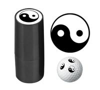 Générique Waterproof Golf Ball Stamp - Quick Dry Stencil | Small Funny Golf Ball Stamper, for No Ink Pad Required Photosensitivity Automatic Oil Out Waterproof Lasting