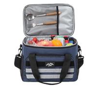 Générique Waterproof Reusable Multiple Compartment Takeaway Container | Beach Cooler | Thermal Adult Lunch Box | Lightweight Catering Transport Box for Offices Picnic Grocery