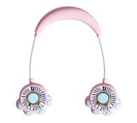 Générique Wearable Neck Fan, Hands Free Cooler, Silicone Personal Fan