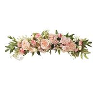 Générique Wedding Arch Flowers - Rustic Flower Swag for Wedding Arch, Flower Swag for Decorating | Artificial Decorative Floral Swag for Wedding Chair, Arbor, Wedding Ceremony