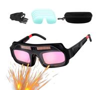 Générique Welding Safety Glasses | All Day Comfort with Carry Case - Welding Protection Glasses | for Technicians Metal Fabricators Enthusiasts Mechanics Automotive Body Repair Home