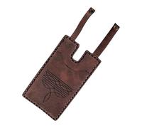 Générique Western Wallets Women, Boot Style Card Holder, 10 x 4 x 1 cm, 3,94 x 1,57 x 0,39 pollici, 200 g Snap Strap Fashion Accessory, Custodia in pelle sintetica lavorata a mano, viaggio student