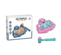 Générique Whack Animal Toy, Octopus Shape Pound a Mole Game, Hand Eye Coordination Play, Engaging Kids Preschoolers, Skill Development Game for Boys Girls Home Travel School Playtime