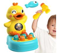 Générique Whack Mole Game, Colorful Duck Shape, 5.91x7.09in Interactive Toy Set, Sound Light Effects, Developmental Fine Motor for Skill Building, Divertimento, Boys, Girls, Playtime, Entertainment
