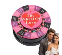 Générique Wheel Toy Roulette Wheel, Battery-Operated Roulette Wheel for Adults, Fun Fidget Game, The Wheel of Love Drinking Board Game for Parties and Gatherings, Battery Roulette Wheel for Adults
