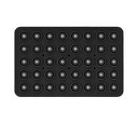 Générique Widely Used, supporto per cover per telefono - Ventosa, maniglia di aspirazione, in silicone custodia rimovibile, aspirazione forte 40 grani per | Multipurpose Outdoor Indoor Utility Easy