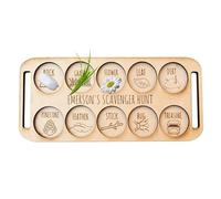 Générique Wilderness Discovery Kit - Interactive Field Checklist, Handheld Board with Sliding Toggles, Clean Birch Plywood, Early Learning Activity, Backyard Lawn Observation Tool for Hiking