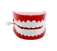 Générique Wind Up Chattering Teeth - Classic Clockwork Joke | Funny Walking Teeth | Novelty Gag Gift for Kids Children, Hilarious Wind-Up Party Favor Activity Entertainment Prank