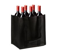 Générique Wine Totes and Carriers, borsa portabagagli per esterni, borsa da viaggio, borsa da viaggio sicura, portatile per attività all'aperto e trasporti, nero, 27 x 27 x 18 cm, multicolore,
