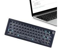 Générique Wired Keyboard for Game - RGB Backlit Keyboard, Wired Mechanical | 67 Keys Compact Layout with Volume Knob, LED for Office Work, Room, Internet Cafe Use