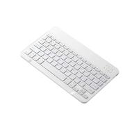 Générique Wireless Keyboard, Ergonomic Low Profile Computer Keyboard, 9,65 x 5,71 x 0,24 pollici Quiet Ricaricabile Handheld Compact No Wire Keypad for Laptops, Tablet and Smartphone