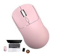 Générique Wireless Mice, 2,4 g Laptop Wireless Silent, 1,46in Adjustable Dpi Working Supplies, Ergonomic Laptop, USB Receiver for Home Office, Quiet Precise Control