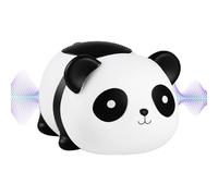 Générique Wireless Panda Speaker, Portatile Figurina, Stereo Sound Quality, Lunga Batteria Playtime, Desk Decoration for Teens Kids Adult, Black/White, 5.91 x 4.33 x 2.36 pollici