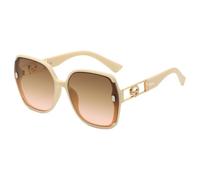 Générique Women's Sunglasses, Retro Rettangolo Style, UV400 Protection Lenses, Lightweight Frame Design, All-Day Comfort Fit, Perfect for Vacation Beach Outings, Men or Women, tè marrone, Se référer