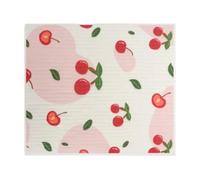 Générique Wood Pulp Cotton Dishcloths Absorbent Washable Dish Rags, Reusable Kitchen Cleaning Towels for Pots Pans Cookware Countertops Appliances Stove, Quick Dry Eco Friendly Household Cloth