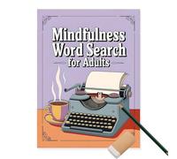 Générique Word Search Books for Adults, Multilevel Puzzle Game, Engaging Word Find Set, 8.27x11.22 inch Brain-Boosting Activity, Stress Relief Entertainment, Includes 400+ Challenging Puzzle