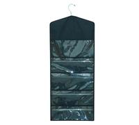 Générique Wrapping Paper Organizer, Hanging Storage Holder, Multi-Pocket Double -Sided Design, Space Saving Vertical Structure, Cute Organizer per Dorm, Kitchen, Living Room, RV Closet