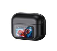Générique XG42 Auricolari Clip con Schermo A Colore, Cuffie Audio Open-Ear Wireless con IA per Corse, Sport, Fitness - Nero/Bianco (PC+ABS)