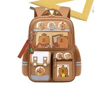 Générique Zaino Capybara,Borsa Capybara Impermeabile Multi Tasche Capacità | Cartoon Borsa Computer Libero Per Campeggio Esterno Compleanno Uscita, M, Se référer au descriptif, riferimento