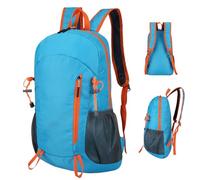 Générique Zaino da trekking - Small da trekking in nylon | Pacchetto di escursioni da viaggio con impermeabile | Mini zaino per varie attività con la sua molteplicità, azzurro, Se référer au