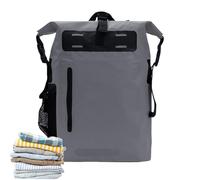 Générique Zaino impermeabile da viaggio | Grande borsa impermeabile per kayak,Borsa a tracolla 25L chiusura per escursionismo, campeggio, viaggi, spiaggia città, grigio, Se référer au descriptif