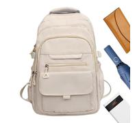 Générique Zaino per ragazze multi-compartimento dalla pressione, beige, Se référer au descriptif, riferimento alla descrizione