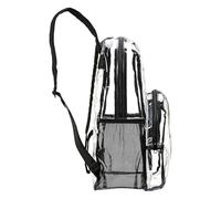 Générique Zaino trasparente - Borsa per libri trasparente di grande capacità, design robusto, per il trasporto dei controlli di sicurezza, borse spaziose | Zaini Transp