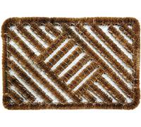 Generique - Zerbino Pulisci-Scarpe, In Fibre Di Cocco E Metallo, 40 X 60 Cm