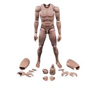 Generisch 1/6 Corpo Maschile,12'' Pelle Europa Action Figure Corpo Giocattolo MX02-A Per 1/6 Testa Scultura