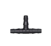 Generisch 10-1000 pezzi Garden Water Connector Drip Irrigation for 1/4'' Tubing Hose Accessories Joint Barbed Tees Cross Eng Adaptors(G,200PCS)