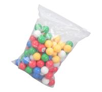 Generisch 100 palline da gioco leggere e luminose, da 1 a 100 | Palline da bingo leggere e luminose, multicolore, per la scuola e le attività comunitarie, numeri facili da leggere