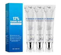 Generisch 12% Acido azelaico Viso Crema Idratante, Premium Azelaico Acido Crema per Acne & Correzione decolorazione della pelle, Correggere macchie scure correlate all'acne e cicatrici 1 Oz (3Pcs, M)