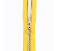 Generisch 2/5/10/20M Nylon Zip by The Meter + Zipper Puller Clothing Decor Zippers Backpack Closure Zips Repair Kit DIY Sewing Accessories (55,20 Meters20 PcSlider)