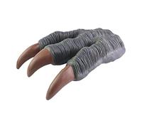 Generisch 2 artigli di dinosauro in gomma morbida, realistici, per adulti e bambini, per cosplay (rosso, taglia unica)