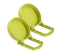 Generisch 2 coperchi in per germogli e Fagioli, coperchi per barattoli da 90 mm a Collo Largo, Coperchio per Broccoli, Fagioli, germogli di Alfalfa, germogli in Crescita a casa