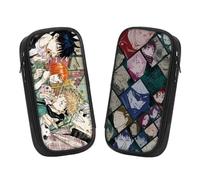 Generisch 2 pezzi Giapponese Jujutsu Anime Pencil Case Case Case Pencil Case for Teenager Large Capacity Stationery Bag, Suitable for School Bag with Student Stationery for Girls and Boys, Gojo, Anime