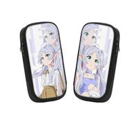 Generisch 2 pezzi giapponesi: Beyond Anime Pencil Case Bag, Large Capacity Stationery Bag, Pencil Case for Teenags, Suitable for School Bag with Student Stationery for Girls and Boys, Congelamento-3