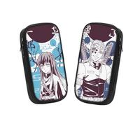 Generisch 2 pezzi giapponesi Demon anime Pencil Case Bag, Large Capacity Stationery Bag, Pencil Case for Teenags, Suitable for Pencil Case Bag with Student Stationery for Girls and Boys, Muichirou