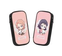 Generisch 2 sacchetti giapponesi Demon anime per matite, grande capacità, per adolescenti, adatto per scuola con stationery per ragazze e ragazzi, Svestito, Anime
