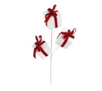 Generisch 2025, decorazione natalizia, consigli per composizioni floreali festive, progetti fai da te (B, 45 cm)