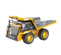 Generisch 2025 lega telecomando camion ribaltabile ingegneria veicolo bambini parco giochi auto scarico veicolo costruzione veicolo (giallo, 21,5 x 12 x 10 cm)
