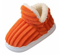 Generisch 2025 New Slipper Booties Kids The Cozy & Stylish Slipper Non Plush Warm Home Slippers Pantofole 39, Colore: arancione., 23.5 EU