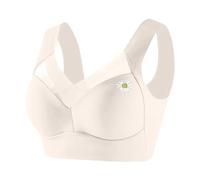 Generisch 2025 Tracolla comoda e trasparente da donna, senza fili, senza schiena, senza spugna, con spallacci convertibili reggiseni, bianco, 7XL