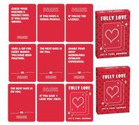 Generisch 2026 50 UN gioco di flirt per le coppie per godersi le serate romantiche approfondire il rapporto (9cm)