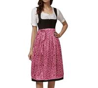 Generisch 2026 - Abito tradizionale da donna con lacci, abito tradizionale per cosplay, elegante, storico, stile vittoriano, con corpetto e cintura