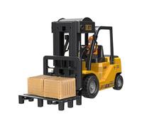 Generisch 2026 Auto telecomandata 2.4G Telecomando Carrello elevatore Simulazione Suono Luce Spray Engineering Auto Modello Ragazzo Telecomando (A, C)