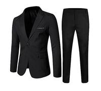Generisch 2026 - Bambini Bambino Bambino Bambino Ragazzi Primavera Solido Pantaloni Manica Lunga Cappotto Abiti 2PC Abbigliamento Werder Maglia Bambini 128, Nero , 16-17 Jahre