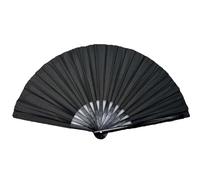 Generisch 2026 Boots On The Ground - Set di ventagli pieghevoli Country Line Dance, grande accessorio per danza per eventi all'aperto, ballerini appassionati (nero, 32 cm)