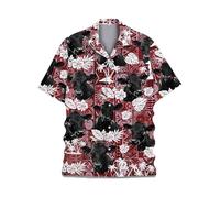 Generisch 2026 Camicia casual da uomo estiva comoda camicia stampata traspirante per l'uso quotidiano all'aperto relax in spiaggia elegante con design classico, Altro., 3XL