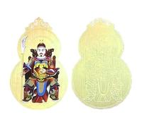 Generisch 2026 Carta Tai-Sui - 2026 Metallo | Amuleto tradizionale cinese Tai Sui,Per amici di famiglia collezionisti ed appassionati adolescenti Libreria Dormitorio Viaggio Camera da letto